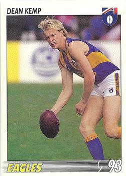 1993 Select AFL #2 Dean Kemp Front